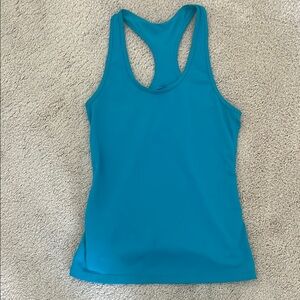 Zella Fitted Blue Racerback Tank Top